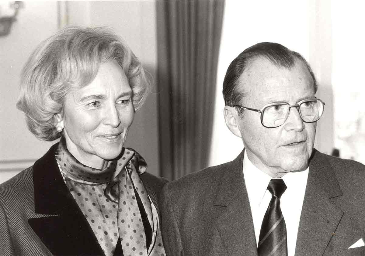 Prof. Dr. Bernhard Hauff junior und seine Frau Marianne.